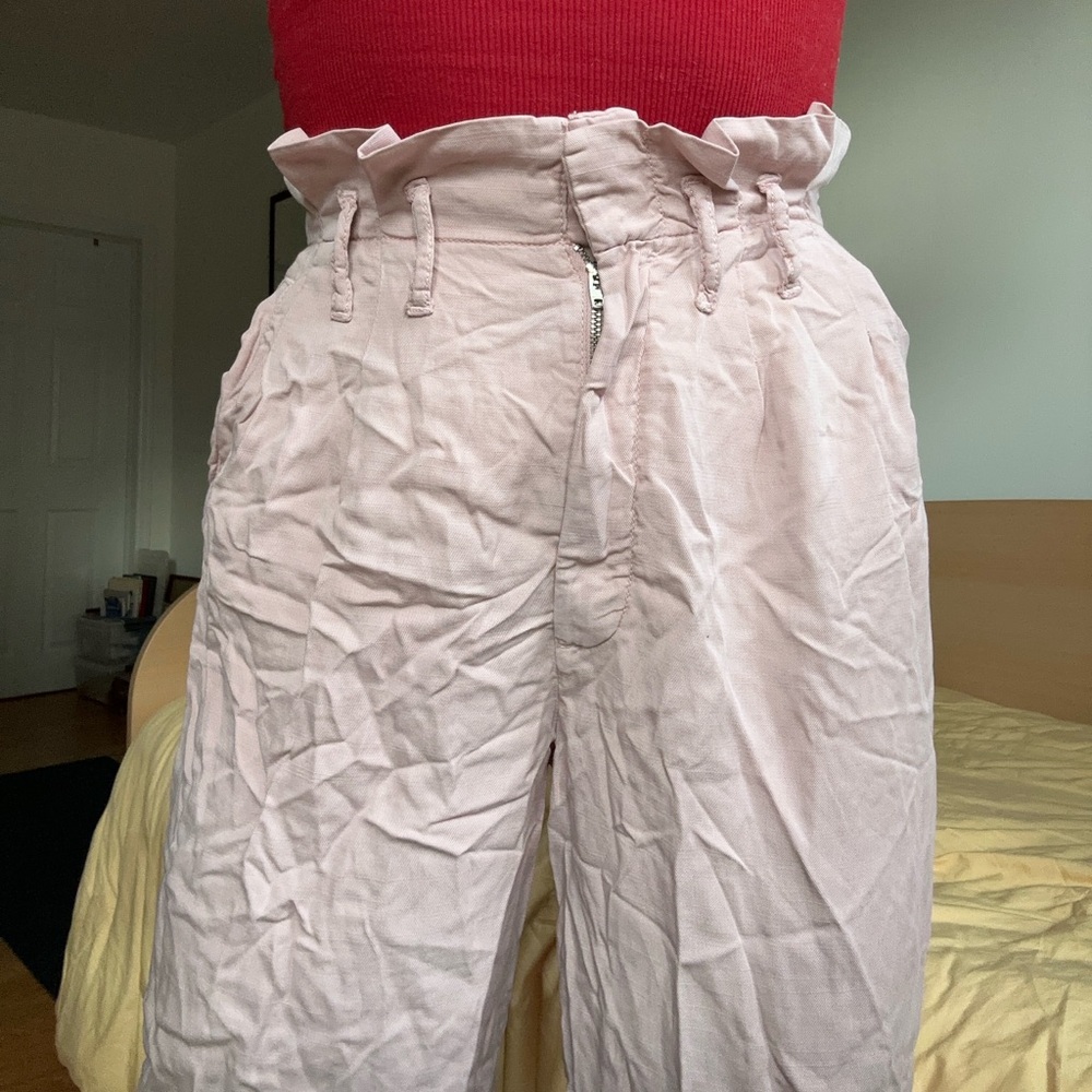 Anthropologie Blush Trousers